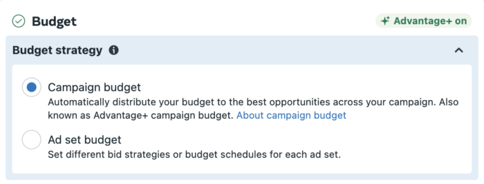 Campaign Budget